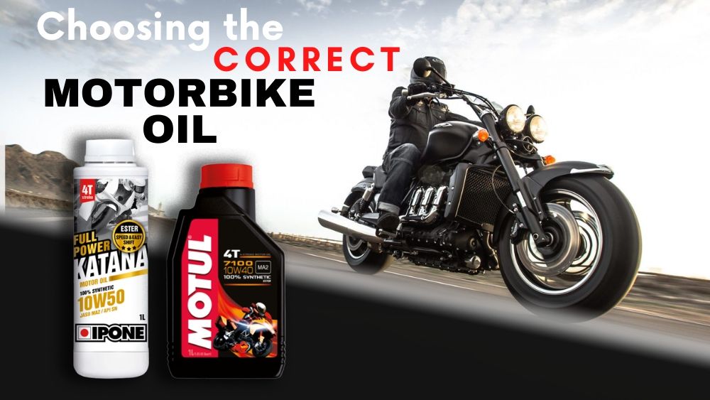 Choosing the correct motorbike oil