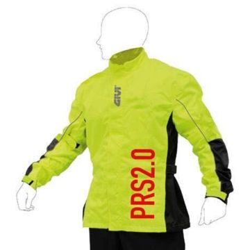 Givi Lightweight Motorcycle Rain Suit PRS20 - Yellow
